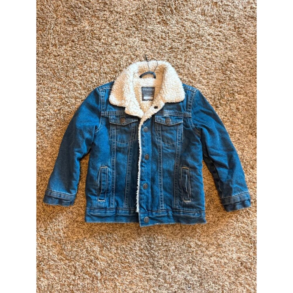 Primark sherpa lined denim jacket